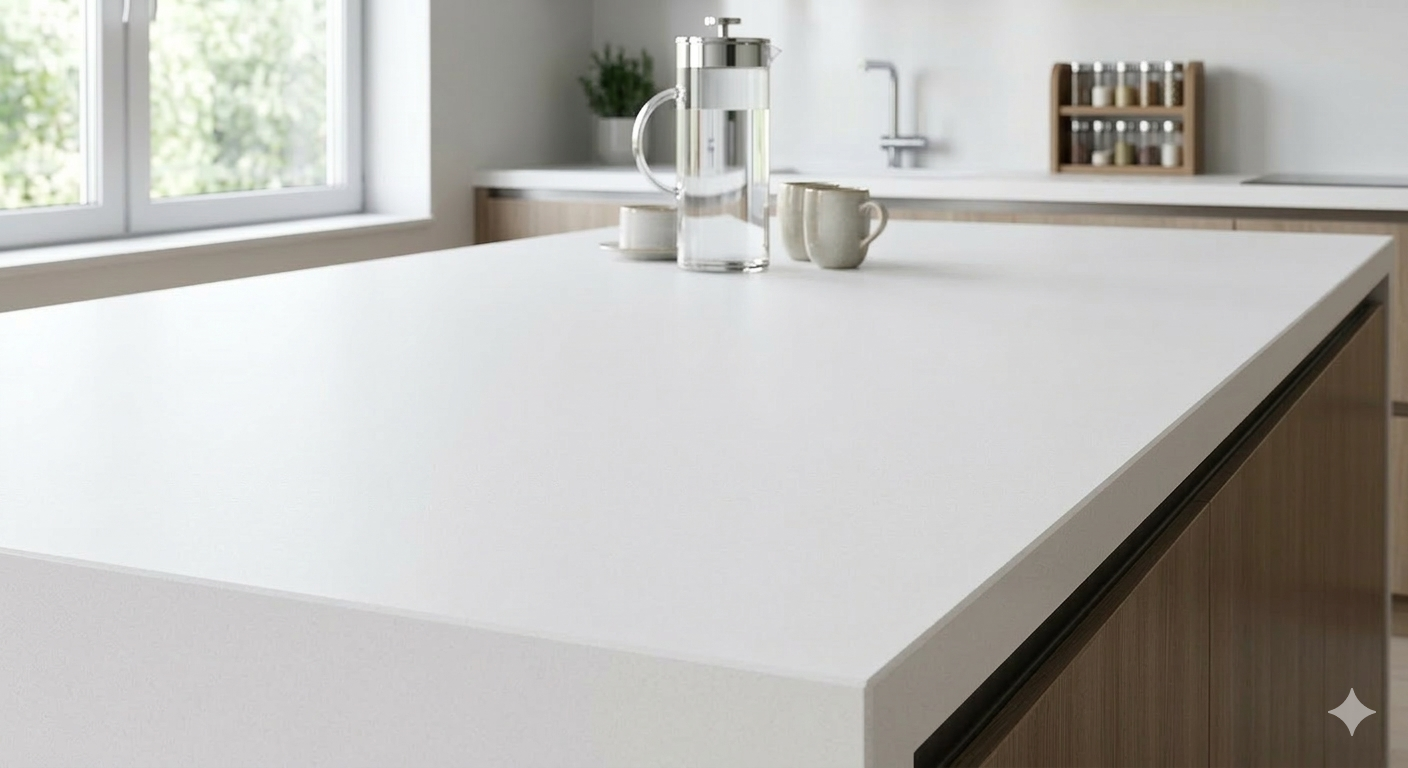 Quartzo Pure White Acetinado